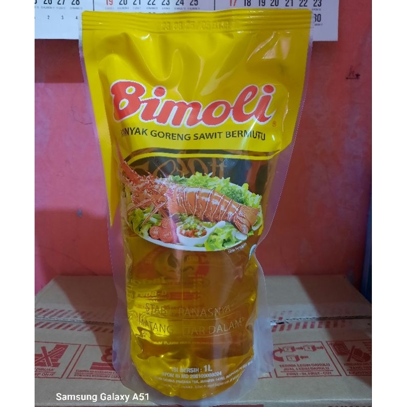 

MINYAK GORENG BIMOLI 1 LITER