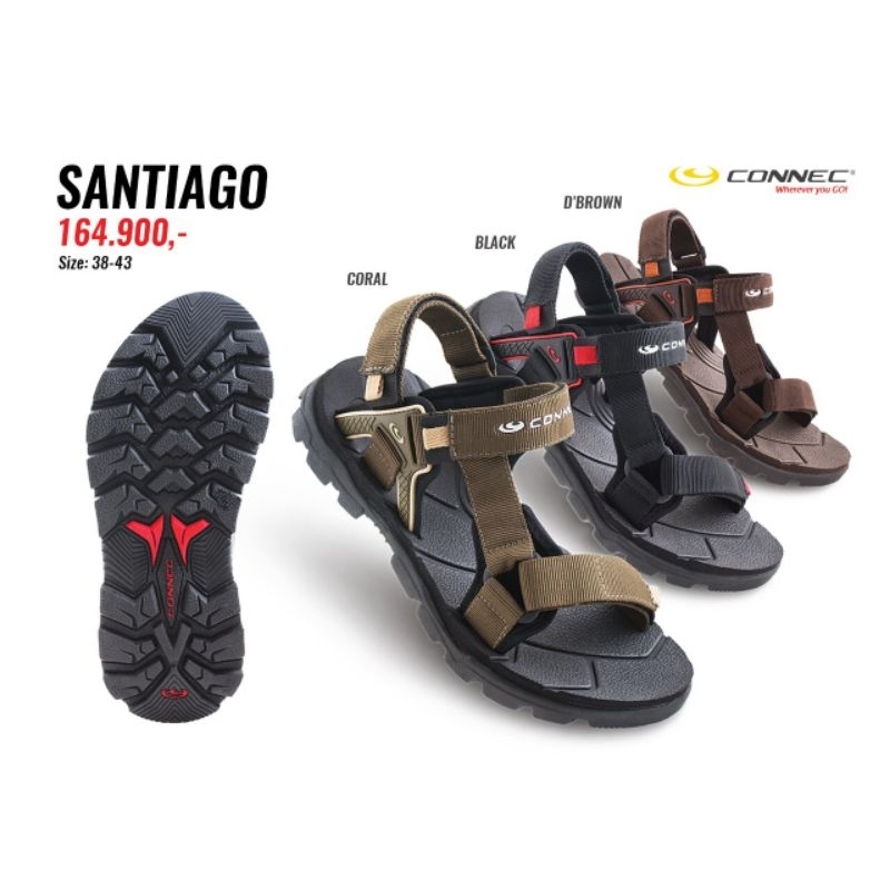 Sandal Gunung Connec Pria Model Santiago