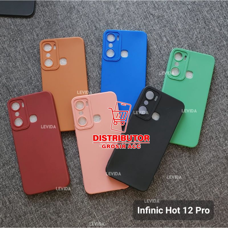 INFINIX HOT 12 PRO CASE MACARON PRO CAMERA CASE INFINIX HOT 12 PRO