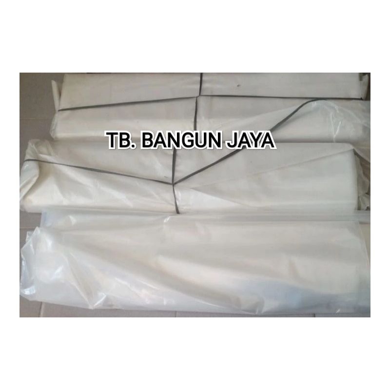 Plastik Cor Bening Per Meter / Plastik Cor PE Bening 1lapis