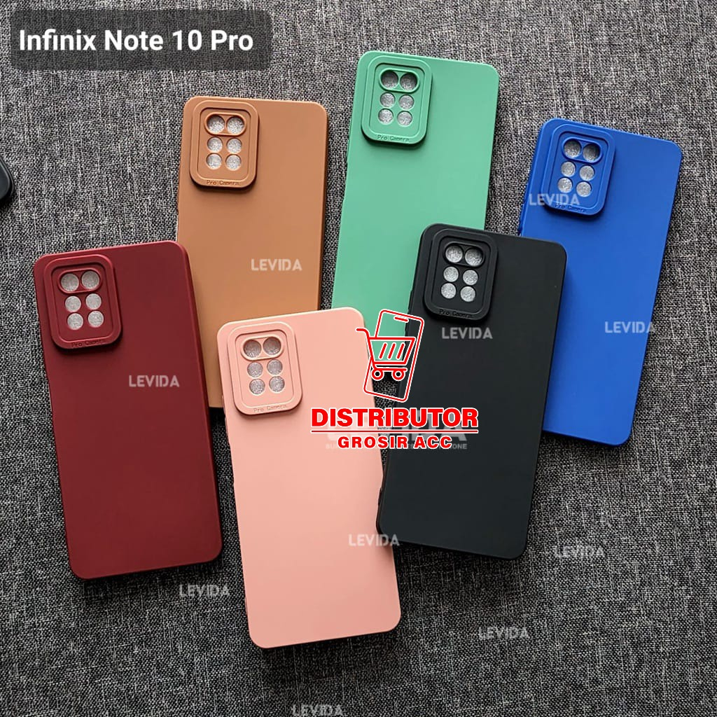 INFINIX NOTE 10 PRO CASE MACARON PRO CAMERA CASE INFINIX NOTE 10 PRO