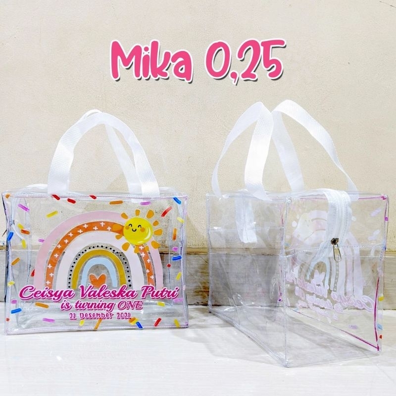 TAS RESLETING MIKA / TAS SOUVENIR ULANG TAHUN / GOODIE BAG / TAS ULTAH