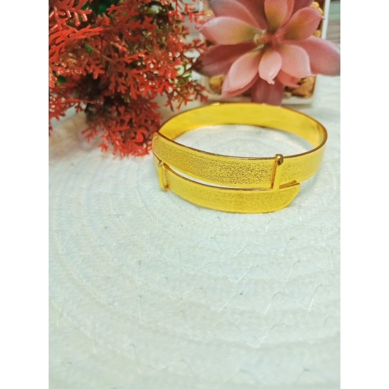 Gelang Lapis emas crum model tali pinggang