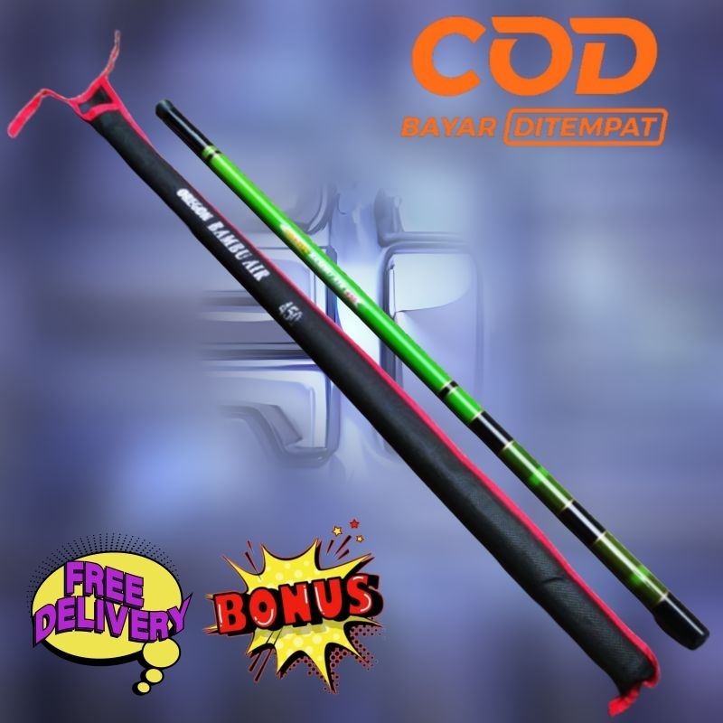 Joran tegek oregon bambu air