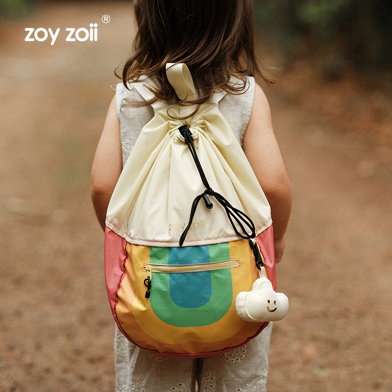 ZoyZoii Drawstring Backpack Toddler Backpack Tas Anak Zoyzoii