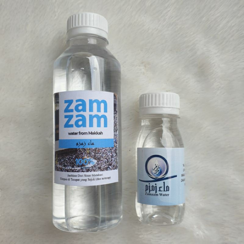 

Air zamzam kemasalm 250 ml dan 70 ml | air zamzam asli