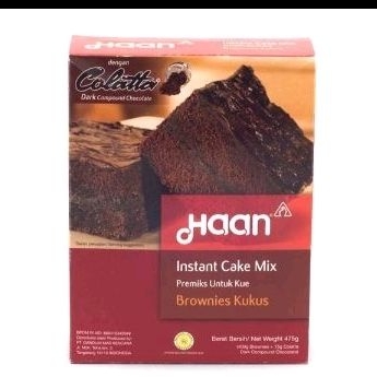 

Haan Instant Cake Mix Brownies Kukus 475 gr