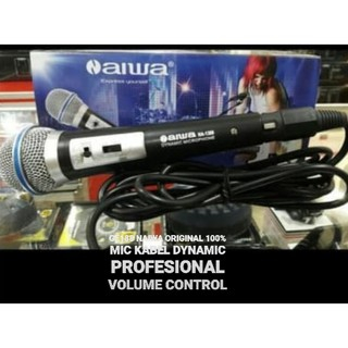 G188 naiwa original 100% aiwa Mic kabel Microphone cable mik karaoke mikrophone vocal vokal audio so