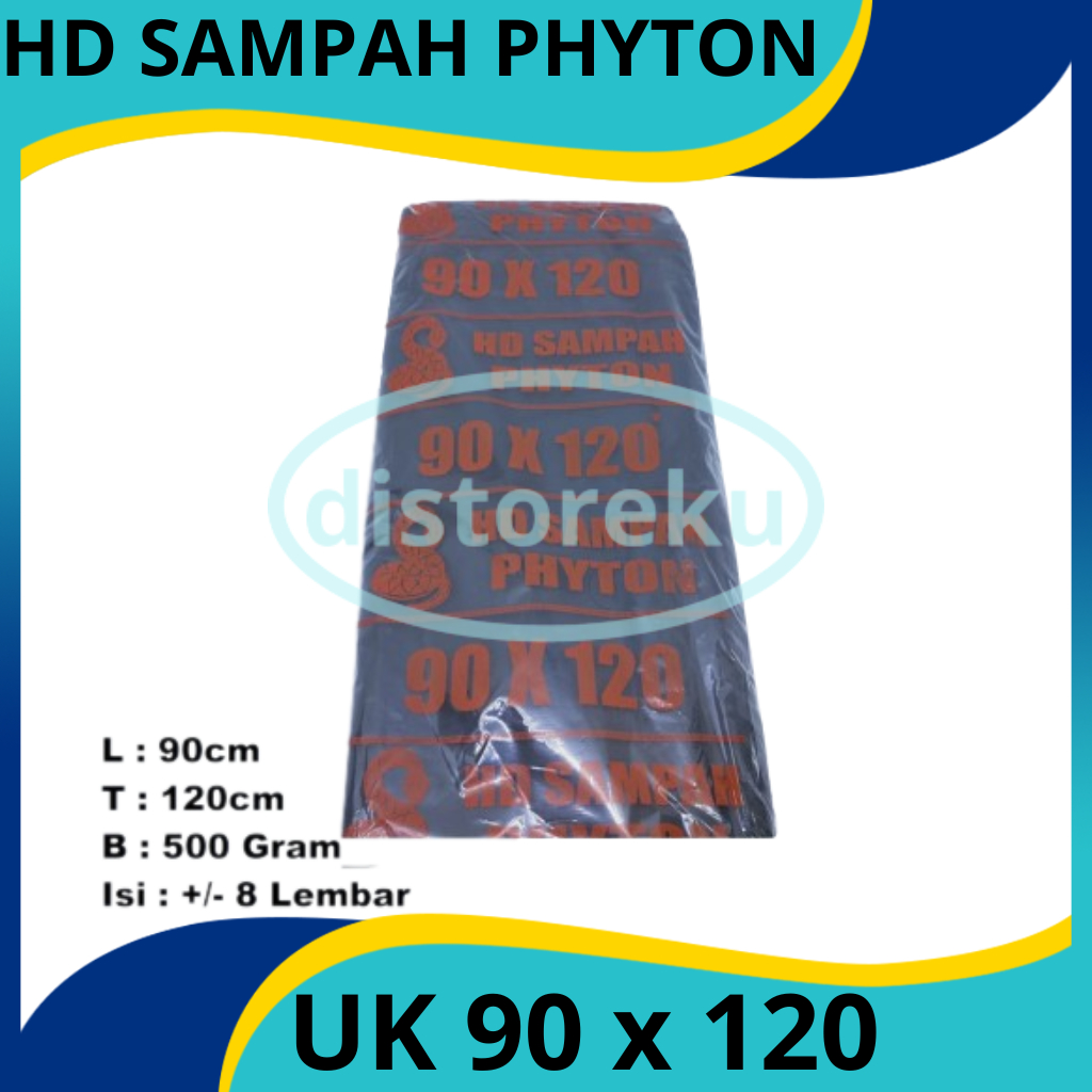 500Gr kantong polybag sampah 90x120 kresek polibag tebal isi +-6lembar