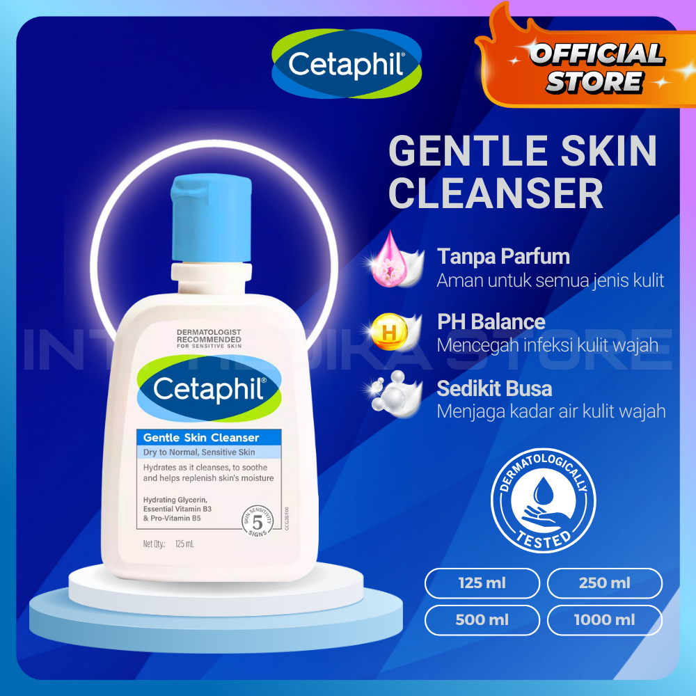 CETAPHIL - Gentle Skin Cleanser | Sabun Cuci Muka | Sabun Cetaphil