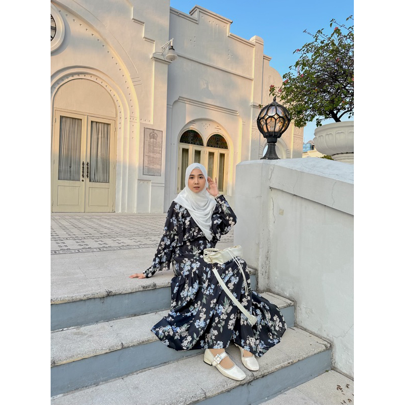 Womenwear - Wilona Set/Setelan Rok Wanita/Set Rok Cantik/Setelan Rok Kondangan/Setelan Rok Motif/One