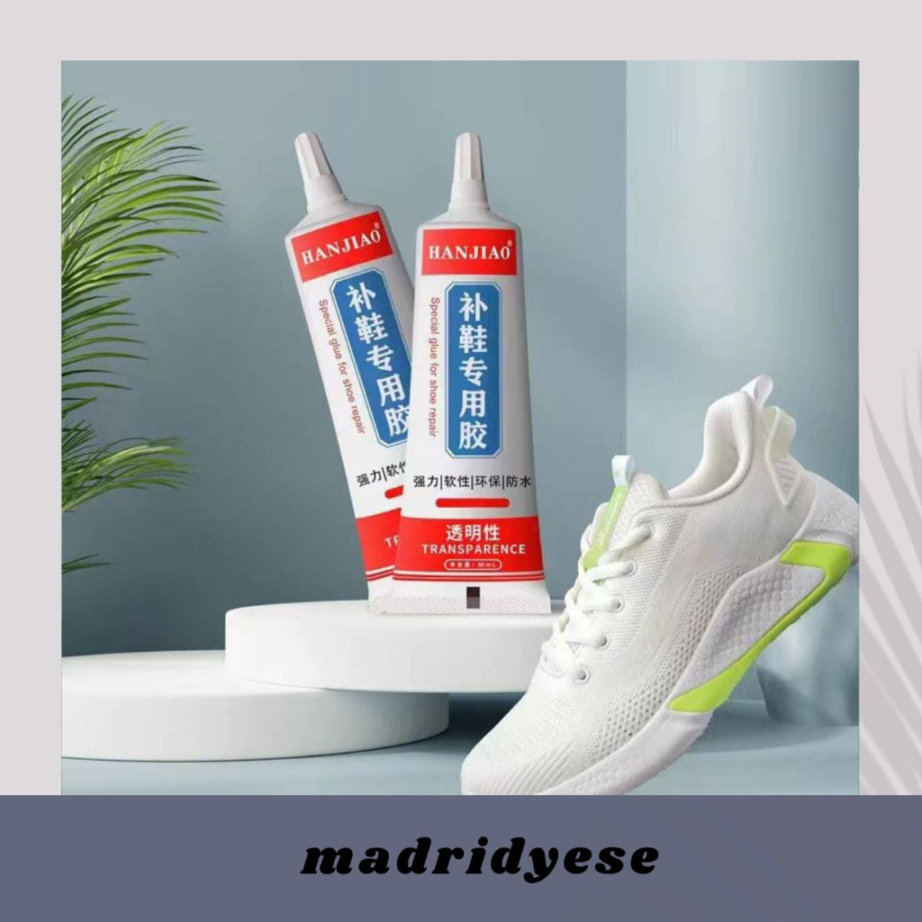 ✓PROMO✓Lem Sepatu Serbaguna Super Kuat Tahan Air 60ML Merk Hanjiao Original