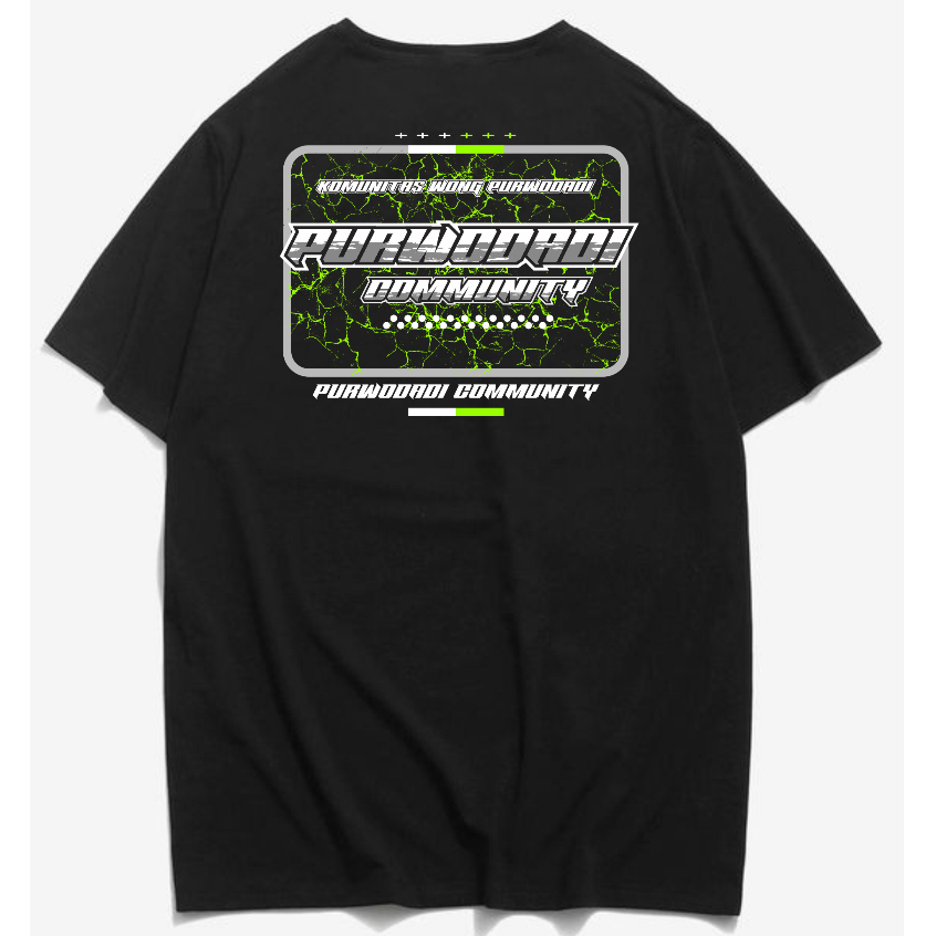Kaos Purwodadi Grobogan Tshirt Komunitas Wong Purwodadi Racing ST Nyell
