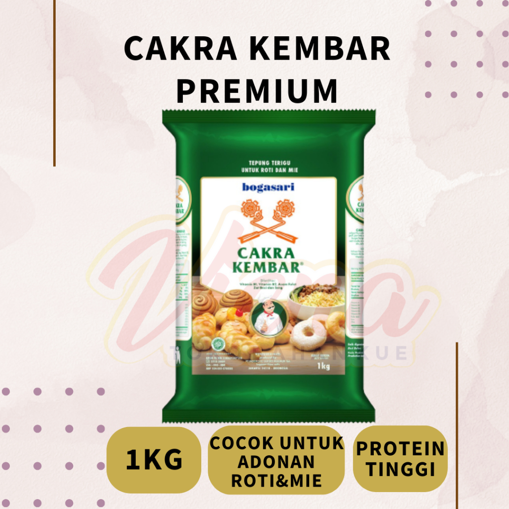 

Cakra Kembar Tepung Terigu 1kg Premium