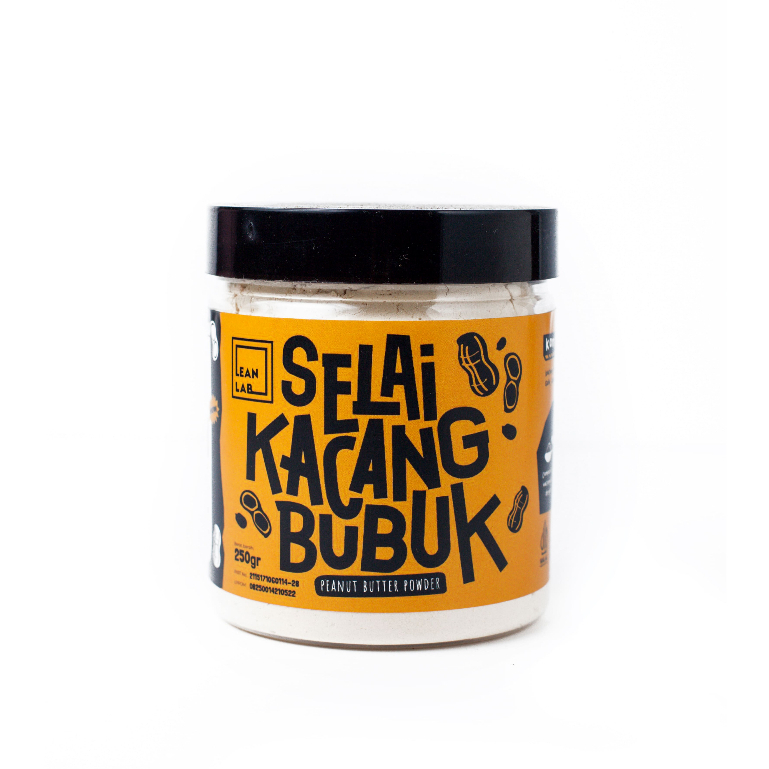 

QH Lean Lab Selai Kacang Starter Pack Peanut-Speculoos (250gr x2) Selai Kacang Bubuk (Vegan, Low