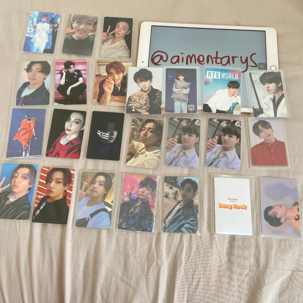 PC JUNGKOOK LY NY, SEOUL, DOPE, LUCKY DRAW BUTTER, BUTTER, JAPAN