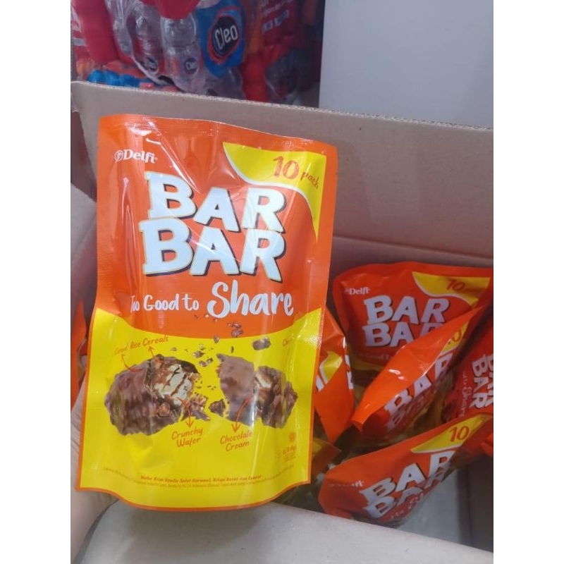 

Delfi bar bar pouch isi 10 pack Chocolate food snack