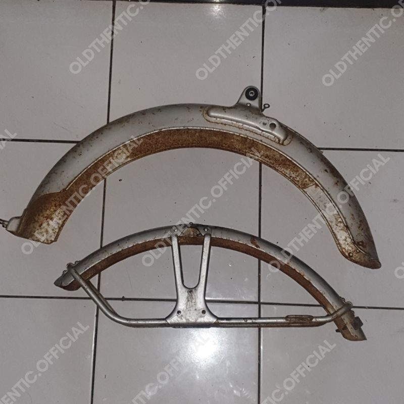 [ORIGINAL] Spakbor Slebor Fender Honda CL90 Set Depan Belakang