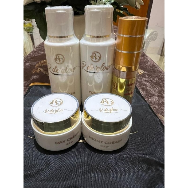 paket rde glow + serum rd gold