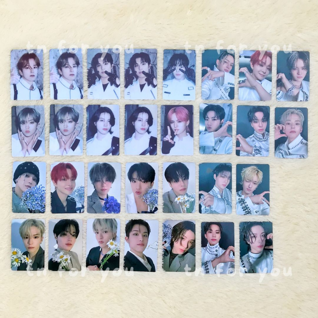 OFFICIAL PHOTOCARD PC TREASURE DAILY CROSS BAG TRADING CARD TC SPC REBOOT POB WEVERSE