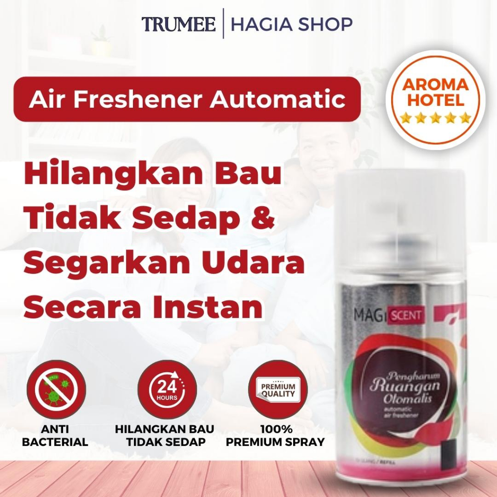 Air freshener pengharum ruangan otomatis wangi