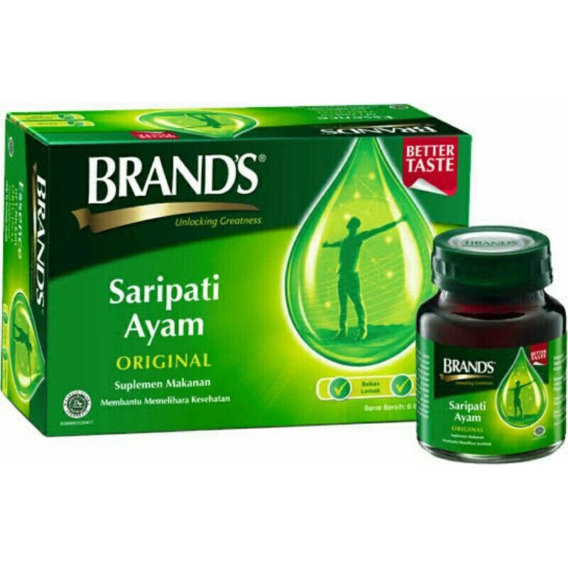 Brands Saripati Ayam Original  70gr (isi 6 botol)