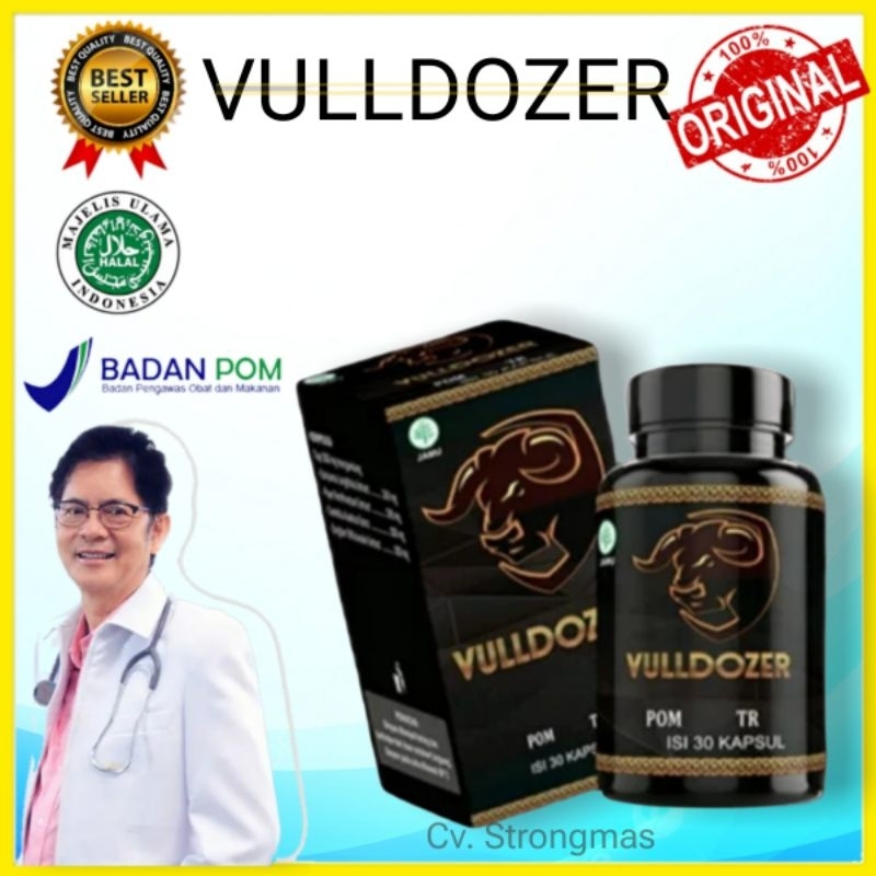VULLDOZER Asli Original Obat Herbal Pembesar Pria Tahan Lama Ampuh