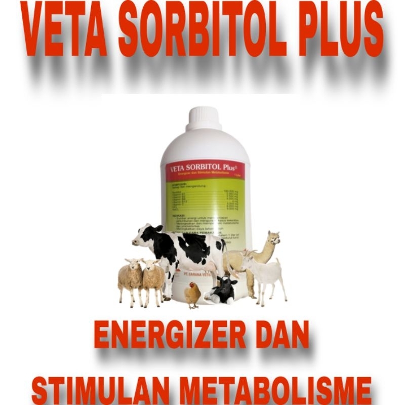 VETA SORBITOL PLUS 1L- SORBITOL TERNAK - VITAMIN AYAM