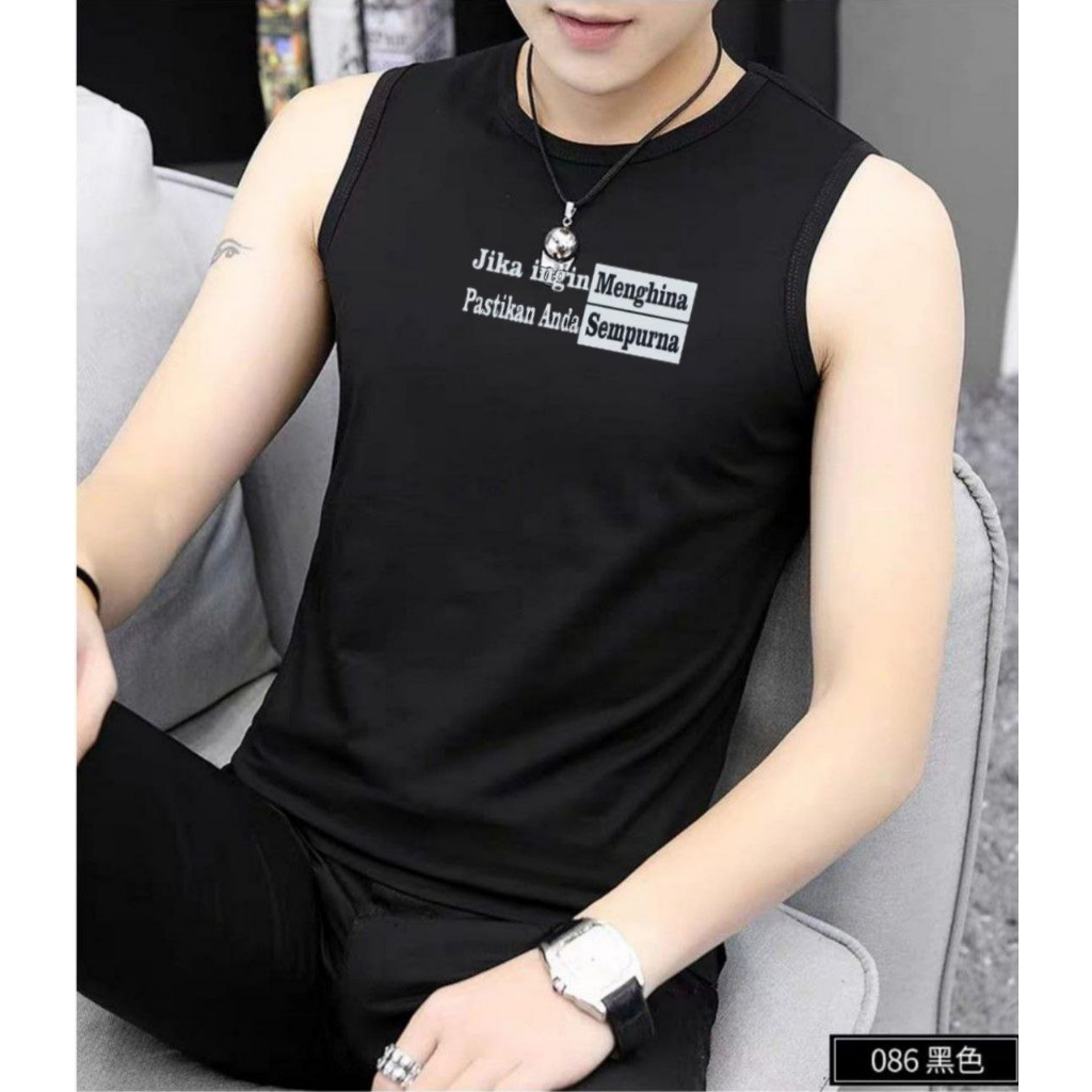 Singlet Pria / Singlet . Kaos Singlet Pria / Singlet Logo Pria - Singlet Pria Dewasa - Kaos Tanpa Le