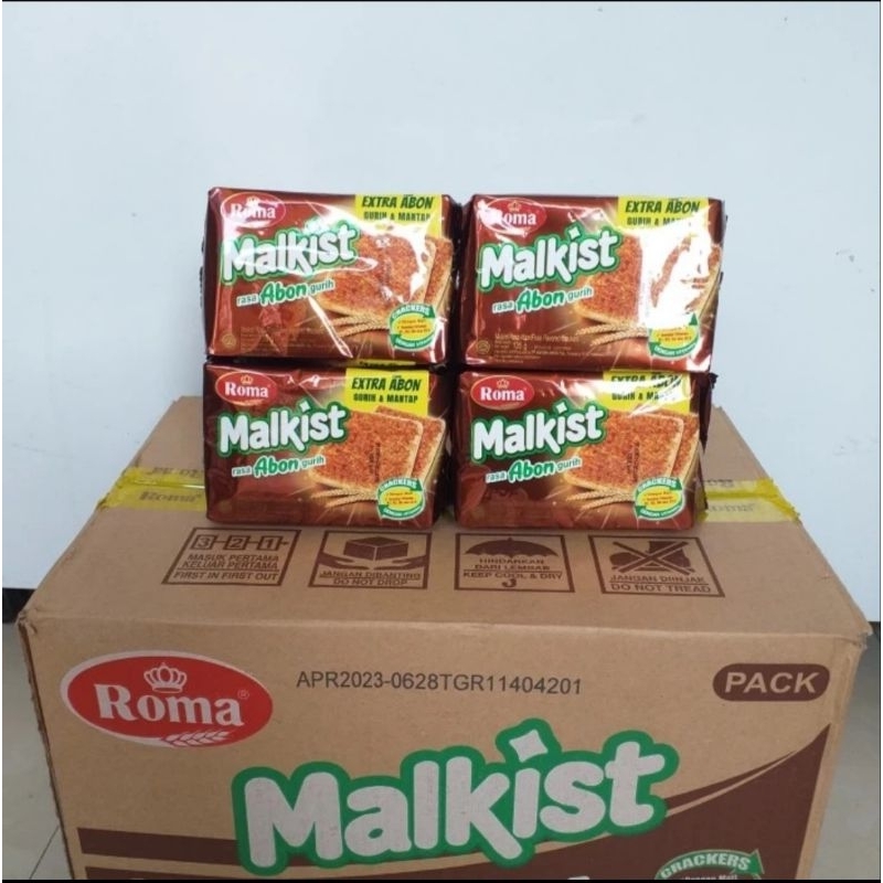 

Roma Malkist Abon Creakers Kotak Besar 105gr