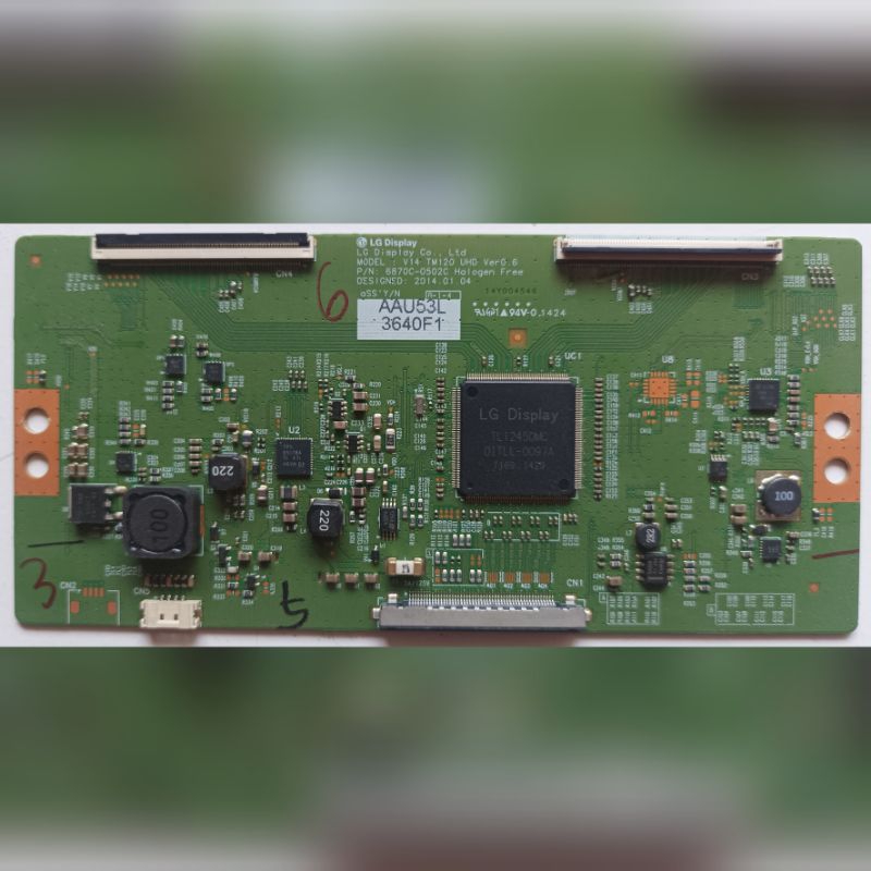 Mainboard V14 TM120 UHD TV LED LG 42UB820T-HT