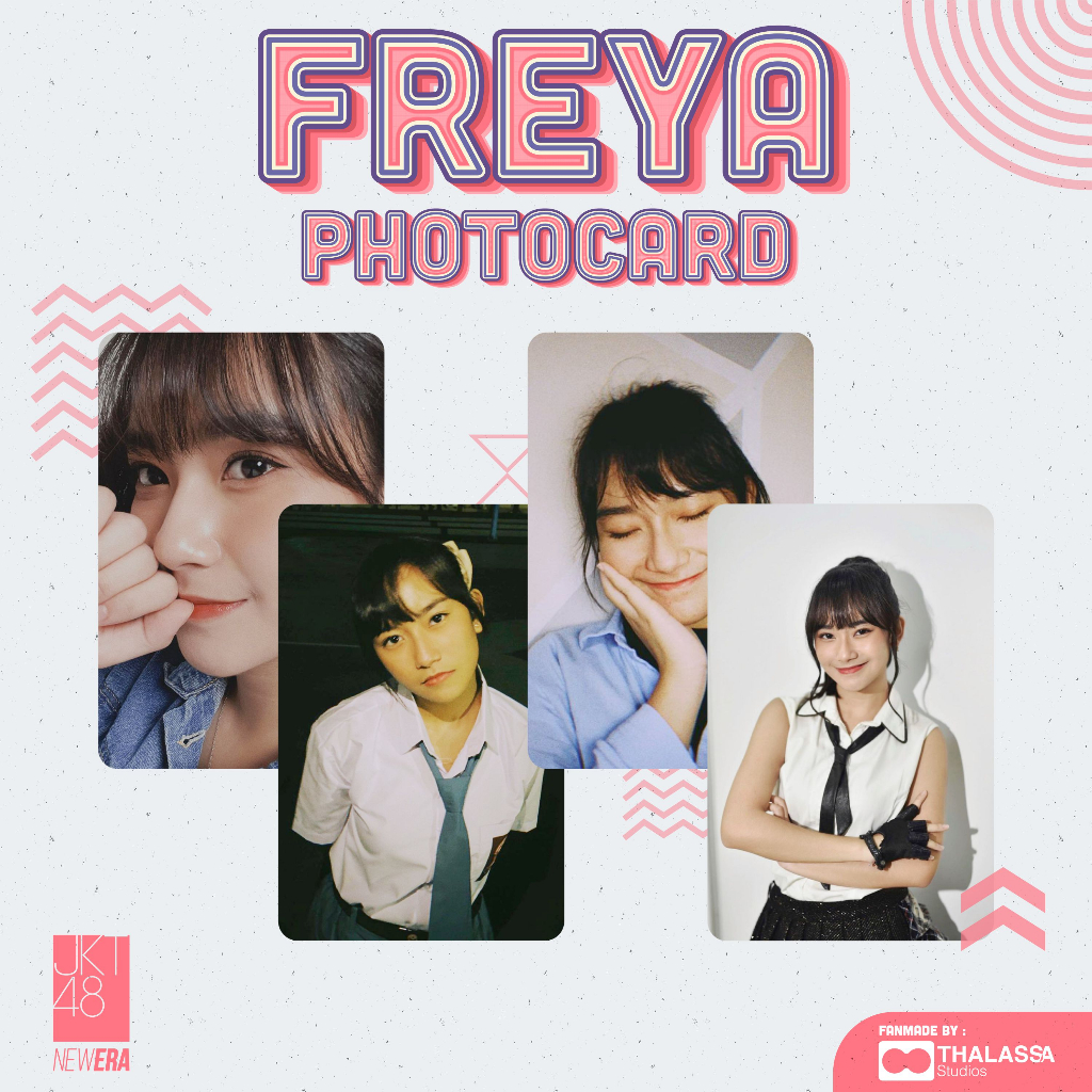Photocard Freya Jayawardana JKT48 V2 PC Photopack Selca Unofficial Fanmade - SATUAN