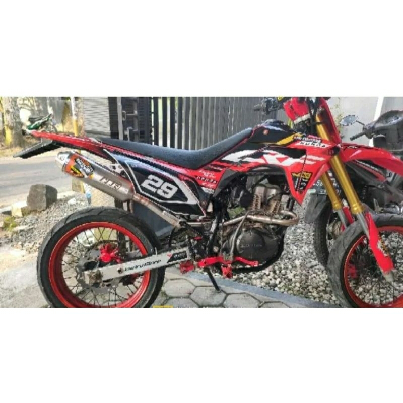 Knalpot Racing Norifumi rocket4 kompetisi KLX CRF D-Tracker wr155