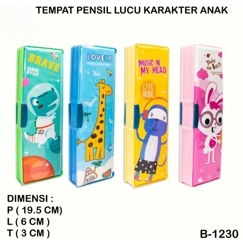 

Tempat Pensil Karakter Magnet 2 Sisi 1 Pcs