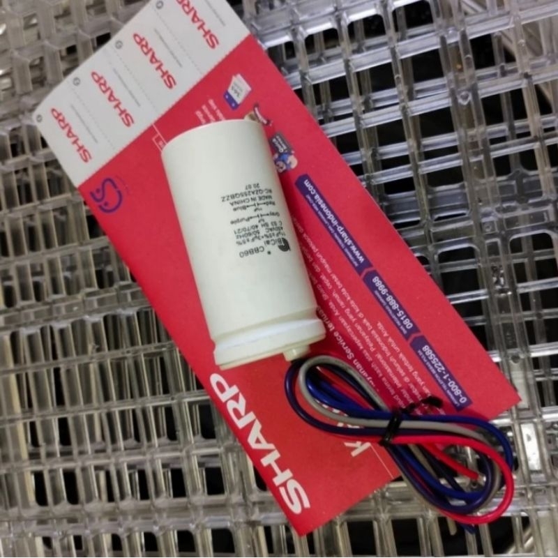 kapasitor mesin cuci sharp original