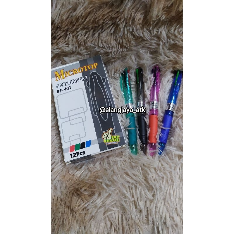 

BOLPEN MICROTOP BP-401 4WARNA