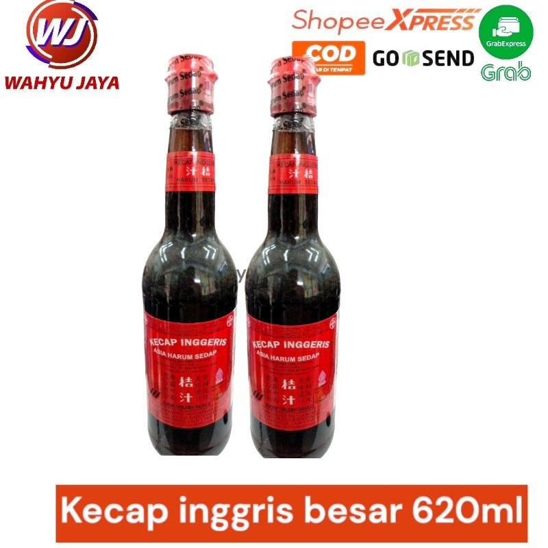 

kecap inggris besar botol 620 ml