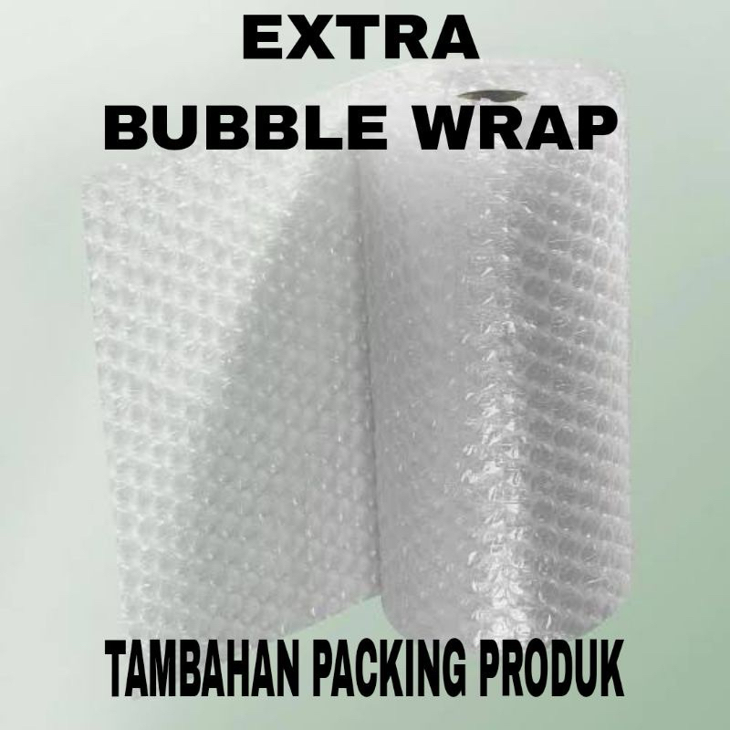 

Extra Bubble Wrap Tambahan Packing Produk