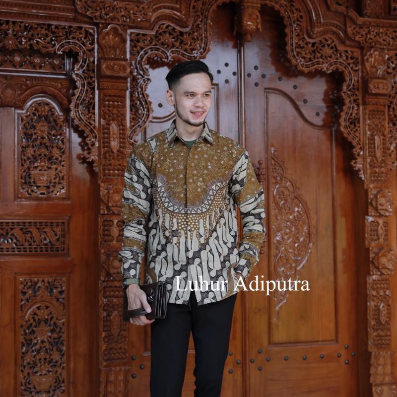 Zaitun Kemeja Batik Katun Prima Premium Solo Anak Muda Modern Luhur Adiputra