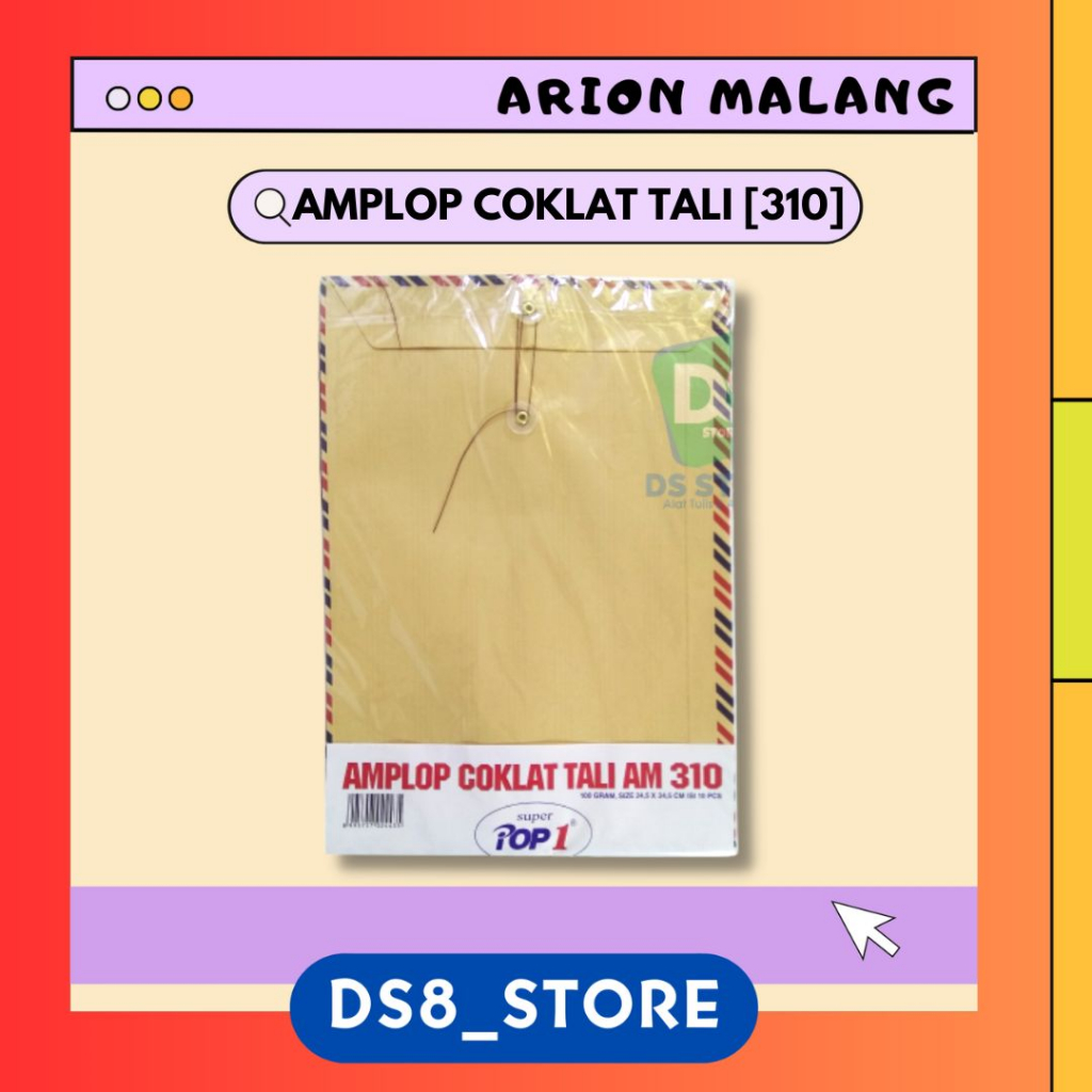 

Amplop Lamaran 310 isi 10 Lembar POP1