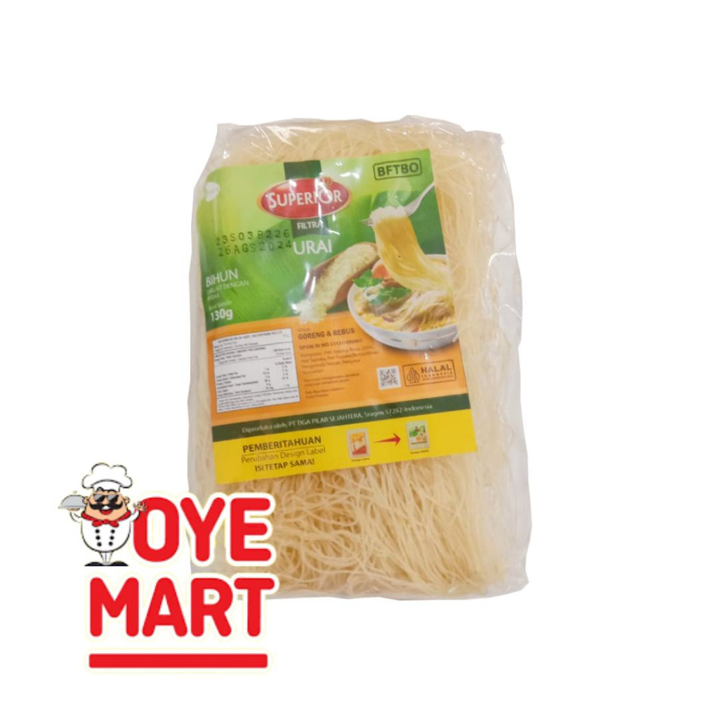 

SUPERIOR BIHUN URAI FILTRA 130GR