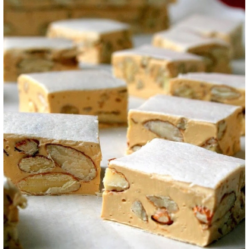 

NougatAlmondwithHoney ALMOND AND HONEY NOUGAT