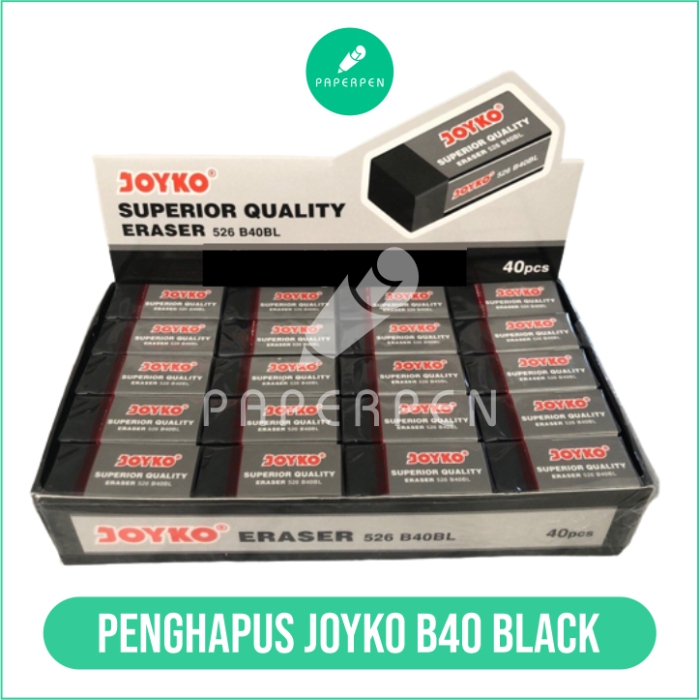 

1 Pak Penghapus Joyko B40 Black/Hitam