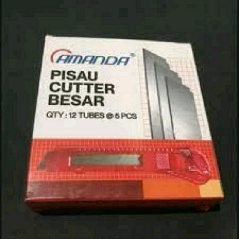 Anak pisau Cater Isi 5Pcs Pisau Cater Besar Amanda Cod Medan Sumatra Utara