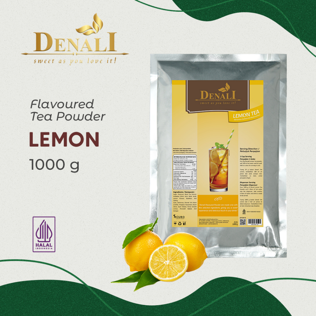 

MURAH MERIAH DENALI LEMON TEA 1KG