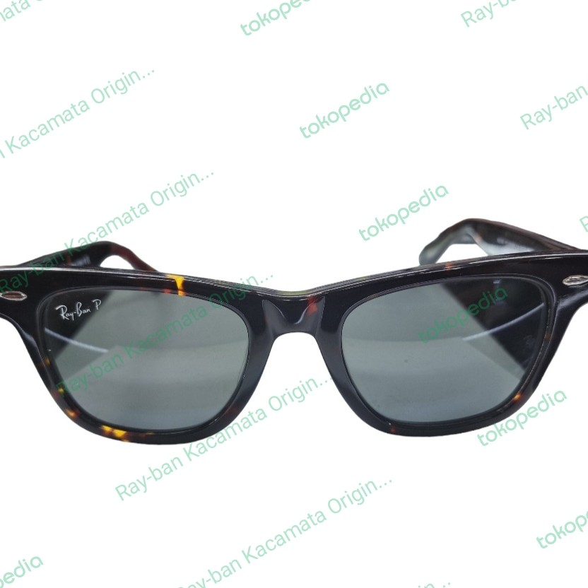 KACAMATA RAYBAN WAYFARER 2140 TORTOISE BLACK POLARIZED ORIGINAL