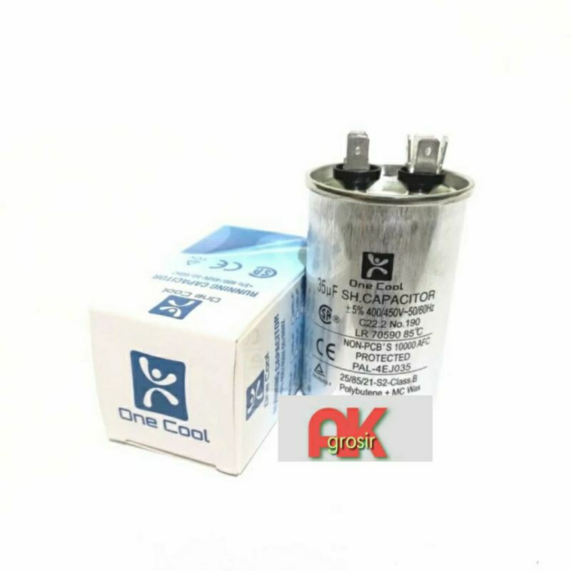 Kapasitor AC 35 uf/   Capacitor 35 Mikro