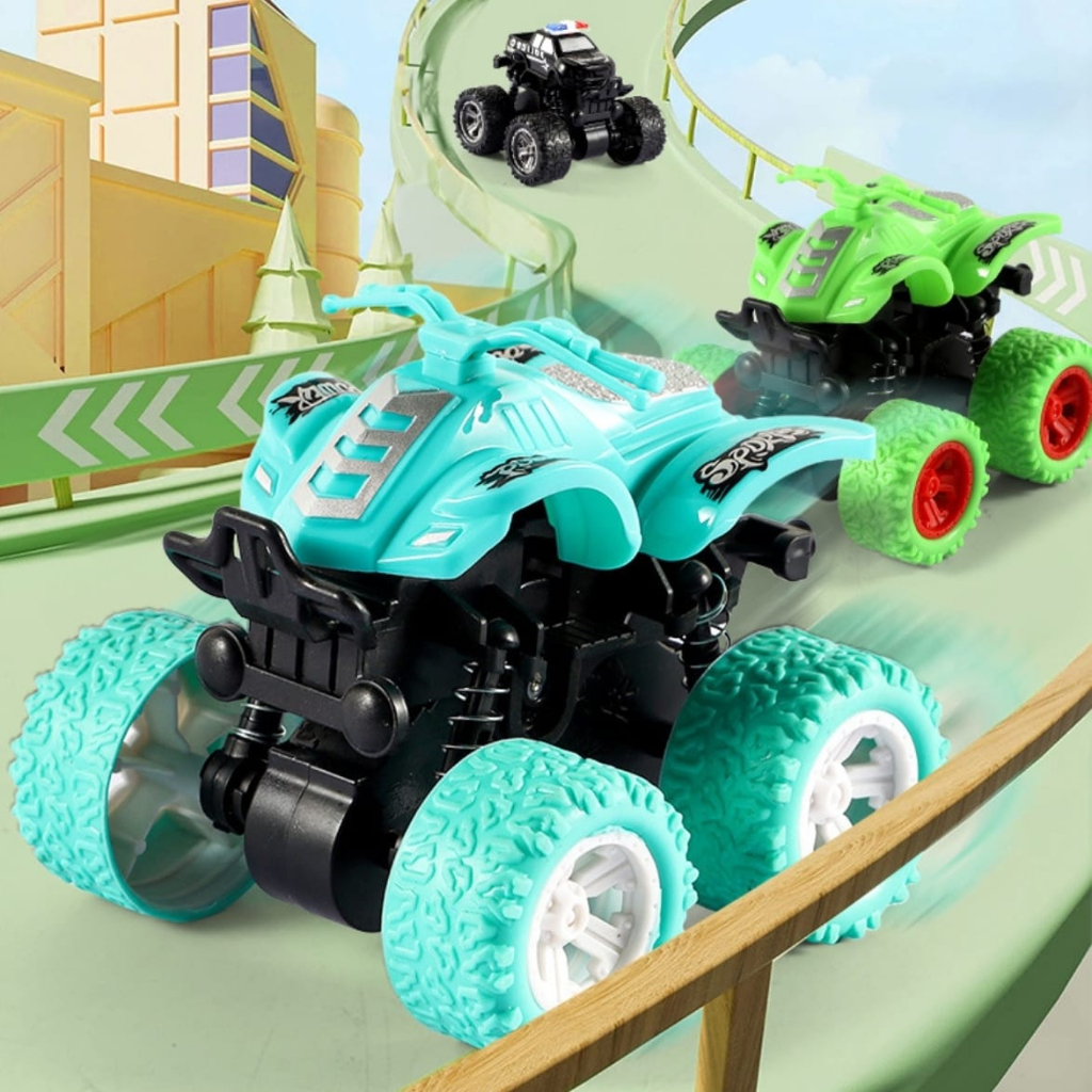 MAINAN ANAK MOBIL MONSTER ZAP MOBIL ZIP OFF ROAD 4 DRIVE MODEL MOTOR PANTAI ATV MOBIL POLISI