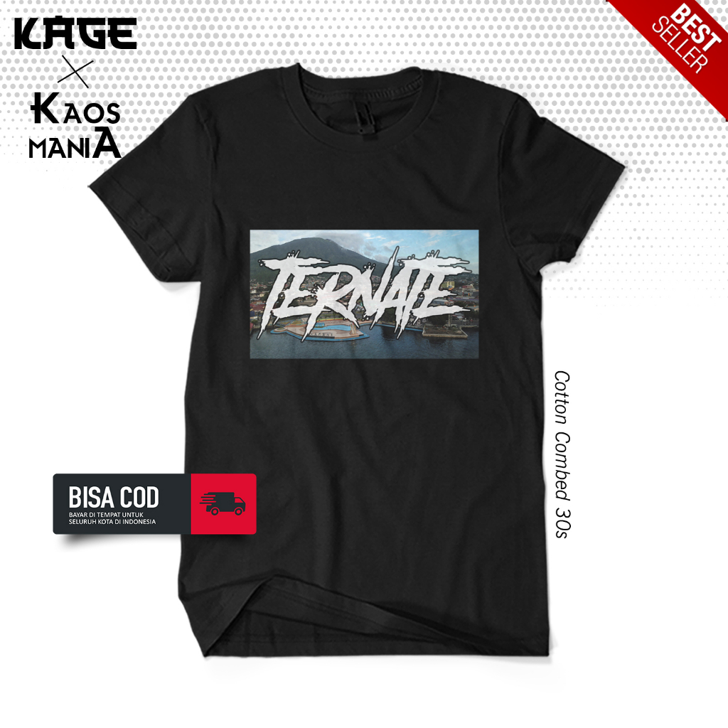 Kaos Atasan TERNATE Terbaru - Kaos Khas Ternate Maluku BERGAYA STORE