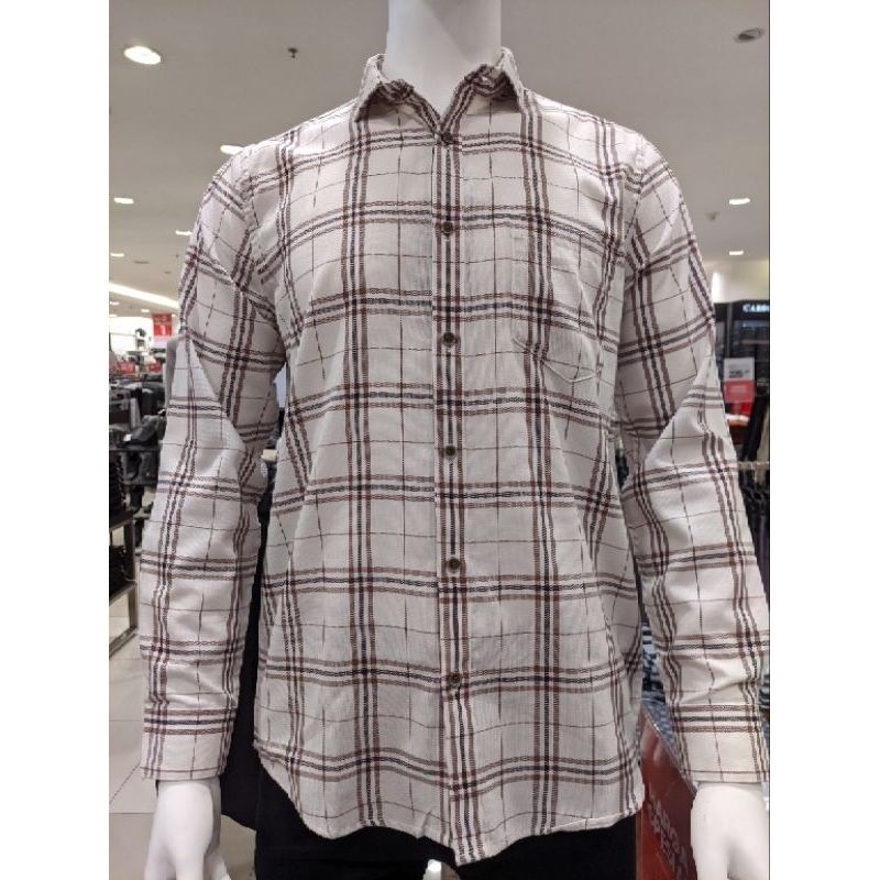 Kemeja casual moc kotak